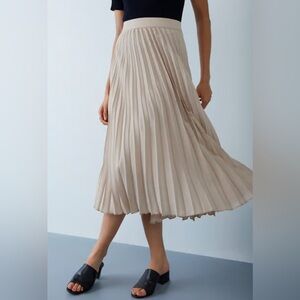 Abercrombie & Fitch Cream Maxi Skirt Vintage Women XS